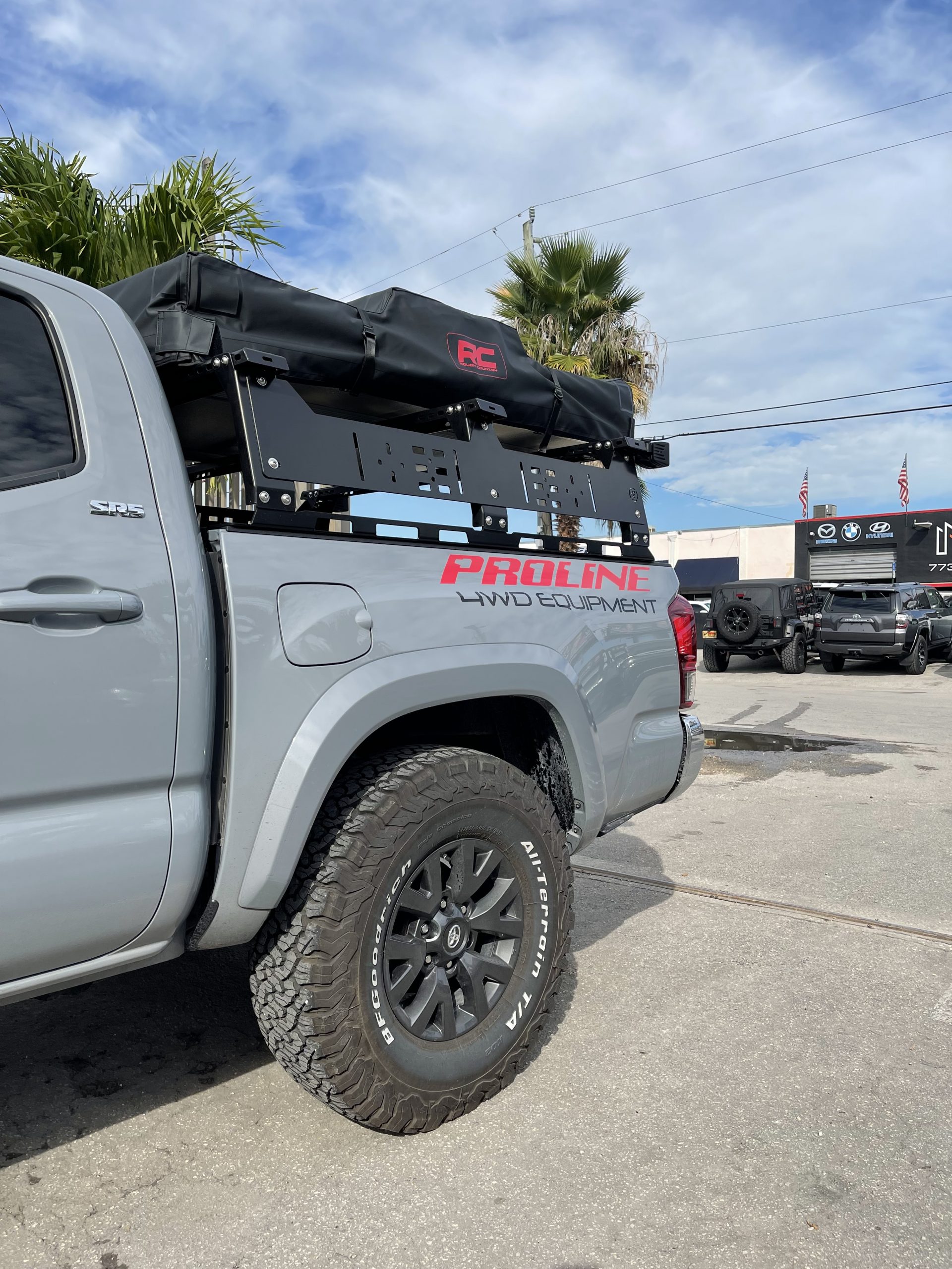 Toyota tacoma shop bed rack